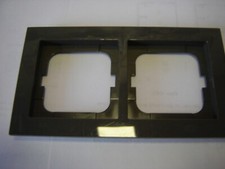 1 Busch Jaeger axcent  2 fach-Rahmen  Grau entree 1722-291 Neuwertig