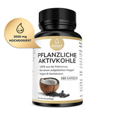 Pflanzliche Aktivkohle -