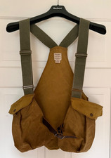 FILSON TIN CLOTH (WAXED) GAME BAG DARK TAN