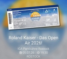2 Tickets Roland Kaiser in