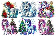 Bügelbild Bügelmotiv Einhorn