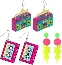 3 Paar 80er Jahre Outfit