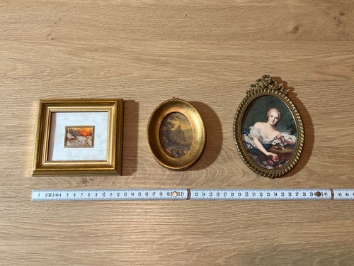 Miniaturbilder set barock - miniaturbilder,
