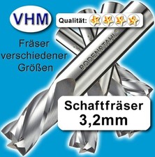 Vollhartmetall Fräser 3,2mm