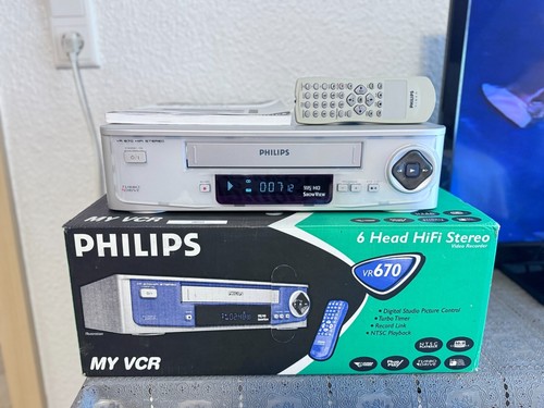 Ovp vhs vcr philips - philips, vr