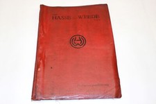 Betriebsanleitung - Revolver-Drehbank & Drehautomat - Hasse&Wrede - RT I & AGM I