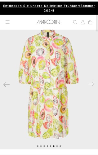 Marc cain sommerkleid - sommerkleid, gr.3