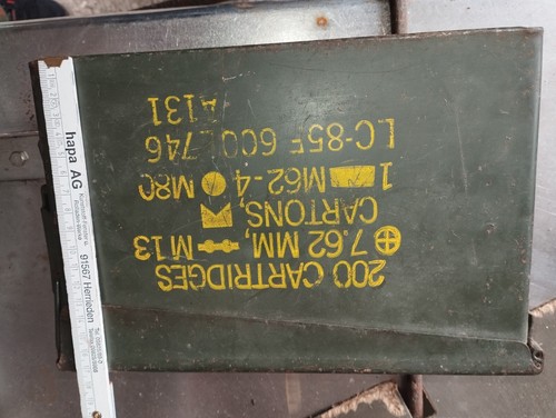 Army munitionskiste metall - us-,