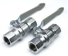 2xBEE DN15 PN40 Kugelhahn 984 CW617 Absperrventil Absperrhahn Sicherheitsarmatur