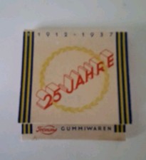 ~~ Streichholzbriefchen (um 1937) FROMMS GUMMIWAREN Zündholzfabrik DZA Lauenburg