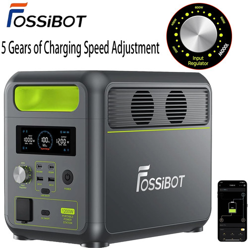 Fossibot f1200 tragbare 220v - fossibot,