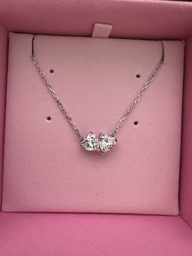 Swarovski halskette mit - swarovski-halskette, zwei