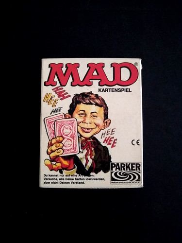 Mad kartenspiel parker 1979 - parker, ab