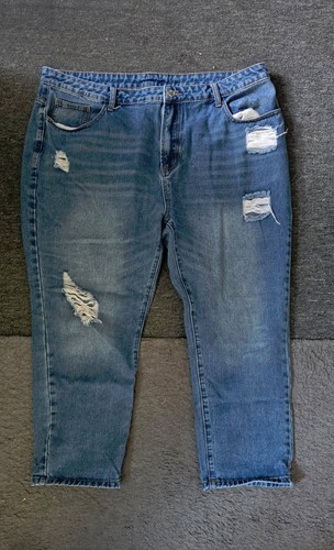 Destroyed damen jeans - destroyed,