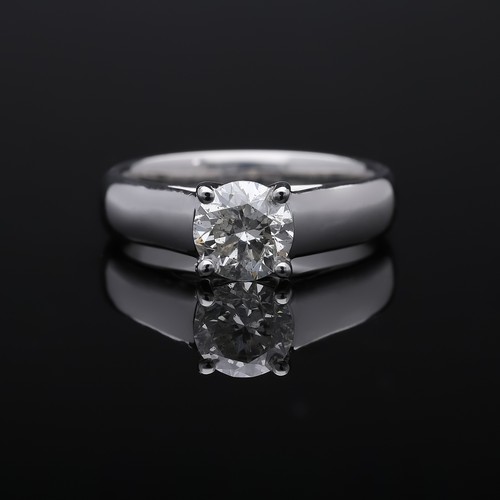 Ring brillant diamant - ct.,