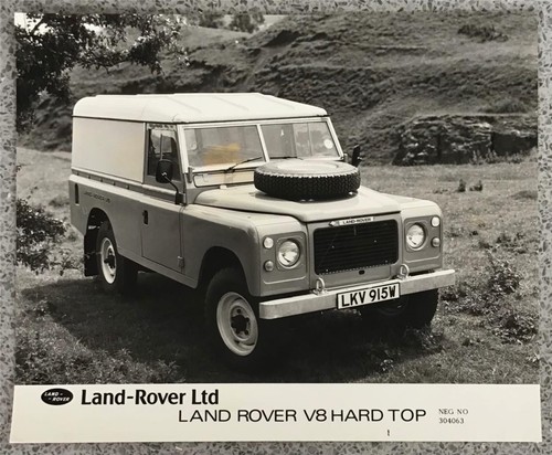 Land rover hardtop - v8, &
