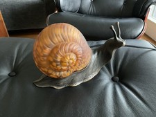 Tierlampe / Schnecke / Leuchte / Vintage / Retro / TINCHI 1997 - Bronze - Top