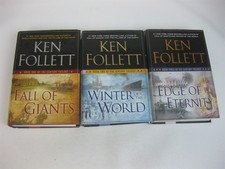 Ken Follett Lot 3 HCs Century
