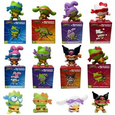 1-Set (12X) 2025 Teenage Mutant Ninja Turtles Hello Kitty Happy Meal Spielzeug