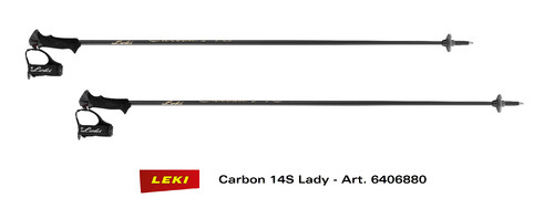 Leki carbon lady skistock - 14, s