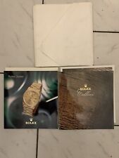 2 Rolex Uhrenkataloge Englisch Von 2/1999 Sehr Selten! Mit Preisliste! Sehr Gut!