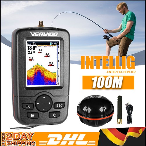 Tragbar fischfinder 100m - tragbar,