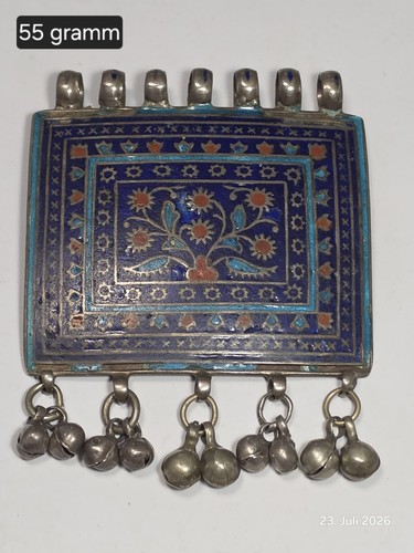Alte multan emeille amulett - emeille,