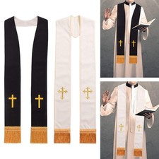 Klerus-Messe-Stola für Männer und Frauen, Priester-Stola für Hochzeit,