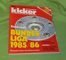 Kicker Sonderheft 1985/1986