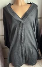 Poncho Feinstrick TCM Tchibo in Grau