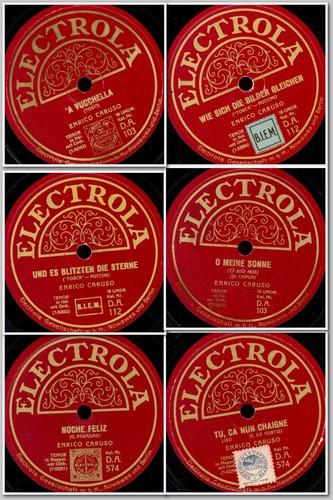 Enrico caruso electrola o - caruso,