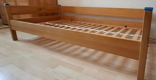 Paidi kinderbett 90x200 buche - kinderbett,