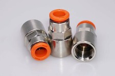 1 Stück METAL-WORK 2L02008   RL2 Ø 8 1/4 gerade Steckverschraubung (R2)