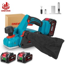 82mm Akku-Hobel Elektrohobel für Makita 18V Handhobel Hobelmaschine Staubbeutel