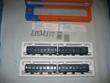 2 X ROCO H0 44007 Tegernsee-Bahn Umbauwagen OVP