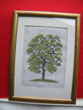 Kreuzstich stickbild baum - stickbild,
