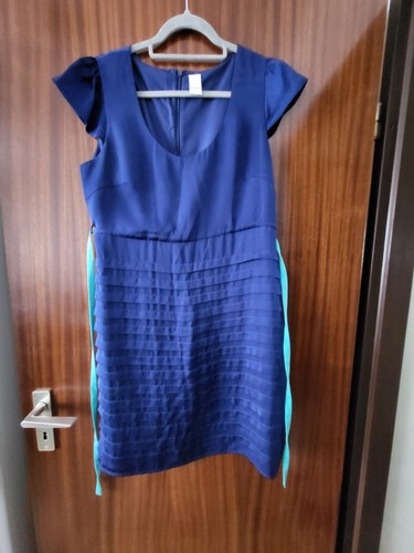 Damenkleid dunkelblau - damenkleid,