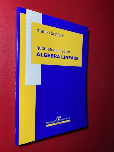 Manlio bordoni geometrie i - geometrie,