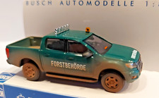 Busch 52800 Ford Ranger Forstverwaltung Grün/verschmutzt Sonderedition Lim. OVP