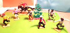 Timpo Toys 7 Figuren Western - Wilder Westen Cowboys + Mexikaner