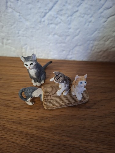 Katzenfamilie schleich 13771 - katzenfamilie,