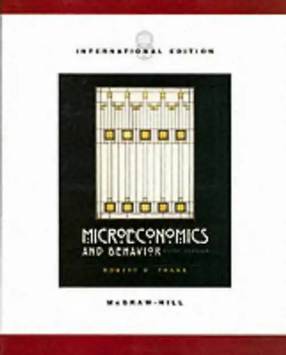 Microeconomics and behavior - microeconomics,