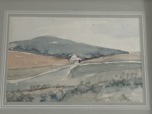 Kleines aquarell landschaft - aquarell,
