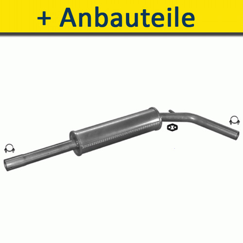 Mittelschalldämpfer mit