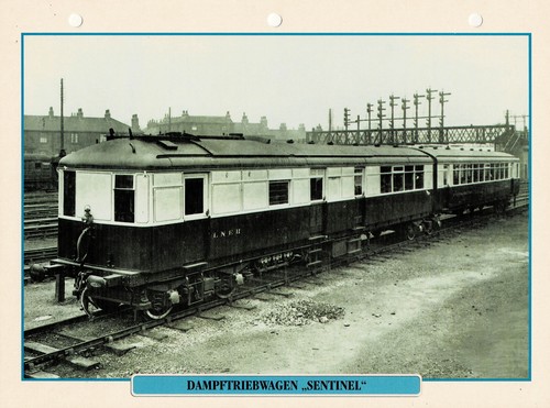 Dampftriebwagen sentinel der - "sentinel",