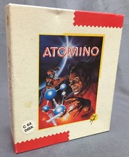 Atomino C64 Diskette von Play Byte / Blue Byte in OVP kleine Big Box Top Zustand