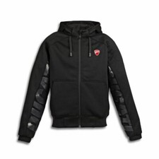 Ducati Jargon Motorrad-Sweatshirt mit Protektoren Motorradjacke Motorrad Hoodie