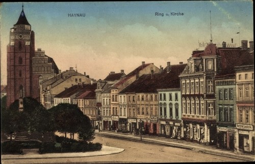 Chojnów haynau schlesien - ak,