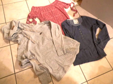 4 DA Marken Oberteile 1 Hoodie 2 Blusen 1 Shirt Gr36 Kleidungspaket OXMO HOD u.a