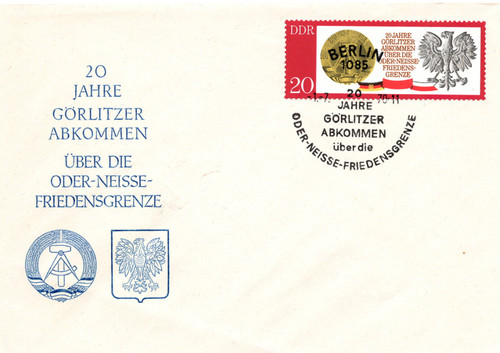 Fdc von 1970 - von, 20.jahrestag
